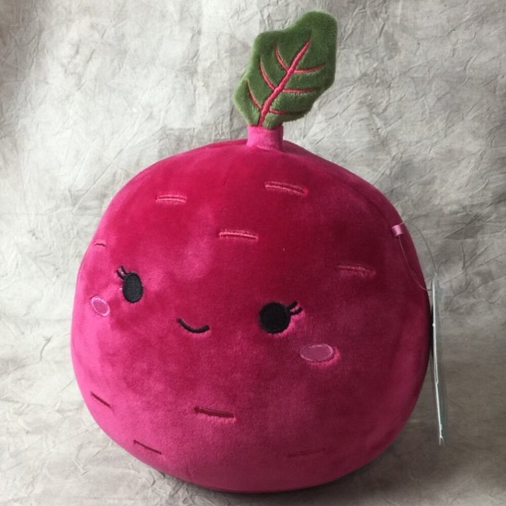 New Squishmallow Claudia the Beet 7.5” Plush Foodie Squad 2023